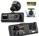 Auto Kamera Black Box 3 Kamere Full HD 1080P — slika 3