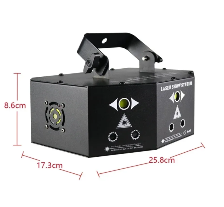 Profesionalni laser strobe RGB očiju 36W (RK-1)