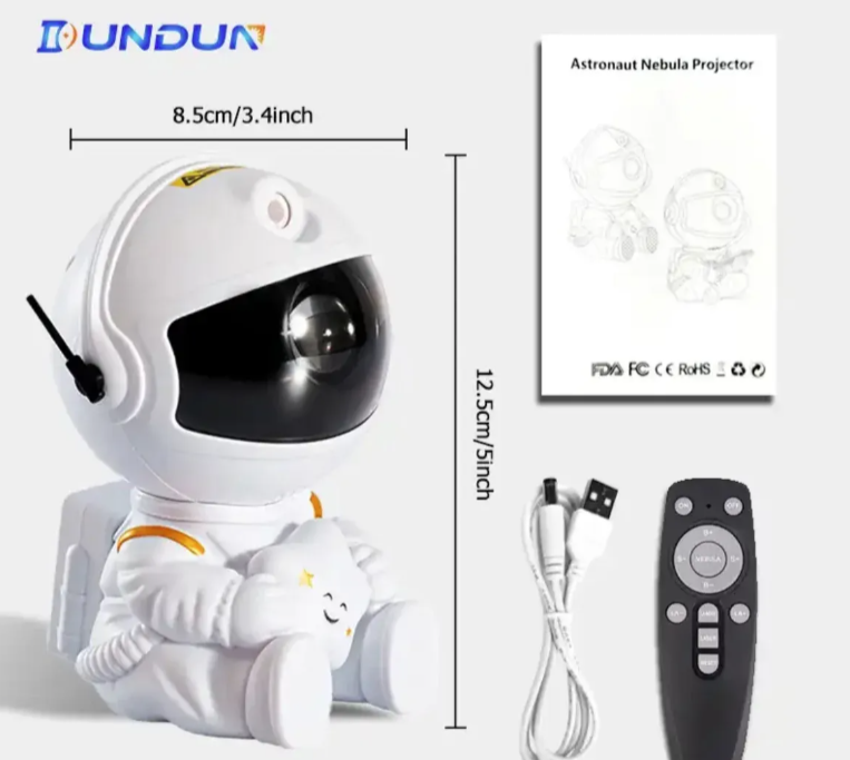 Astronaut projektor galaksije sa daljinskim upravljačem (ZR-1)