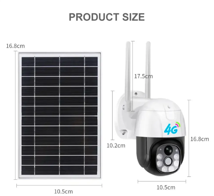 064 - Solarna 4G SIM IP PTZ 1080p Kamera (VN-3)