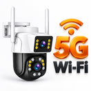 Wi-Fi kamera A29 sa dva objektiva – 5G, noćni nadzor, iCSee — slika 3