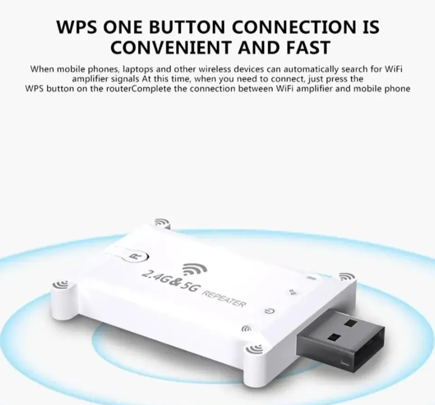 2.4G - 5G WiFi ripiter ruter 1200Mbps sa USB konekcijom