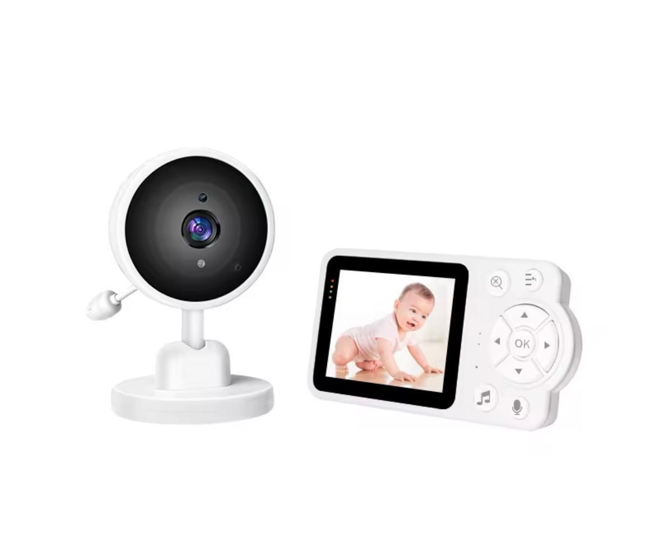 092 - Bebi alarm sa kamerom i ekranom 2.8 inča