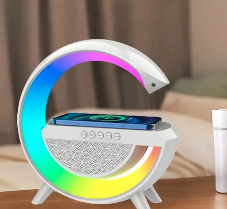 G lampa RGB – bežični punjač i Bluetooth zvučnik sa ambijentalnim svetlom (Z-1)
