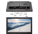Monitor 10.1 inča LCD TFT sa HDMI, VGA i BNC ulazom — slika 3