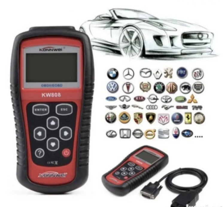 Auto dijagnostika OBD2 skener sa svim test modovima (AO-1)