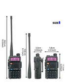 Baofeng UV-5R PLUS 15 W dual band radio stanica — slika 3