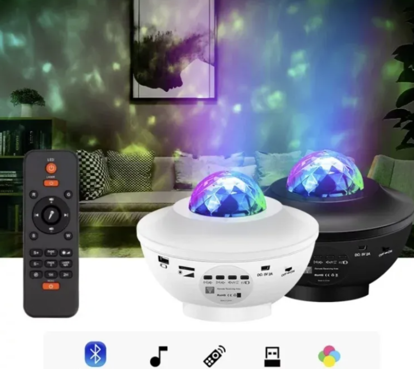 Zvezdani projektor galaksija 3u1 Bluetooth zvučnik (Z-1)