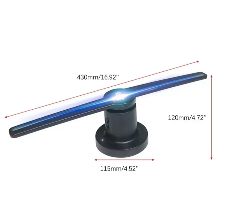 Rotacioni hologram ventilator 43cm