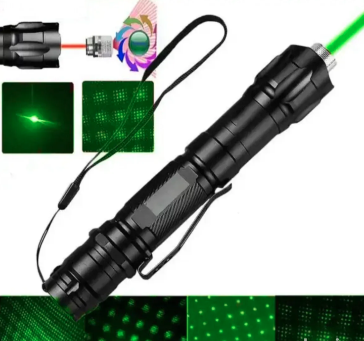 Zeleni laser 1000mW sa punjivom baterijom i punjačem (ZR-1)
