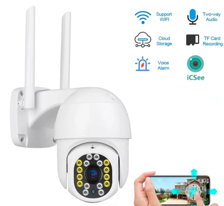 024 - ABQ A7 Rotirajuća PTZ 10MP WiFi IP Kamera (VN-1)