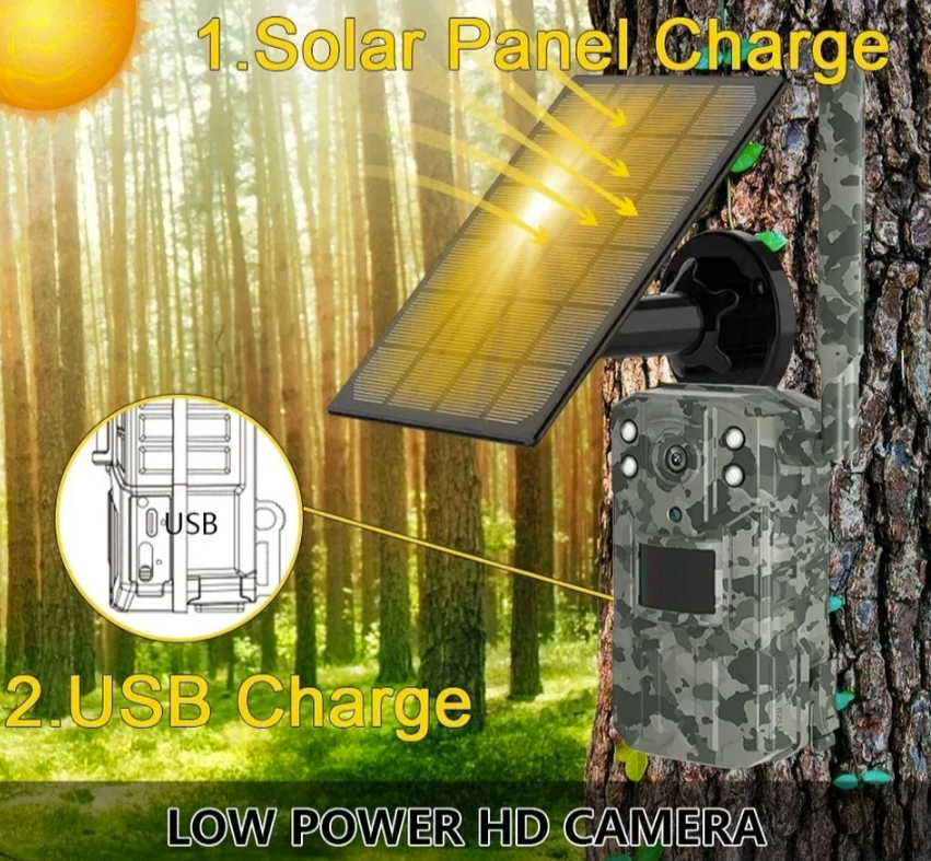 080 - 4K 8MP 4G SIM solarna lovačka kamera (LK)