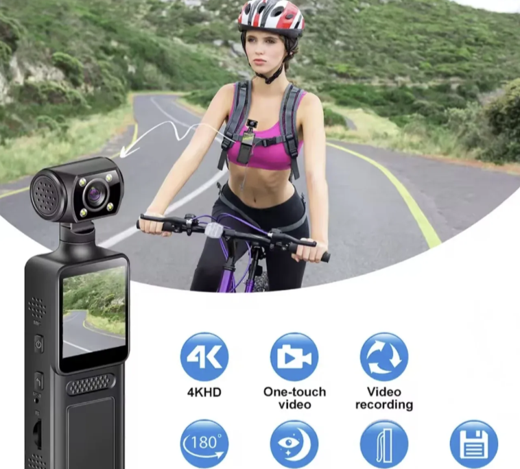 101 - BODY CAM HD 2MP 4G Akciona Sportska Kamera (VN-1)