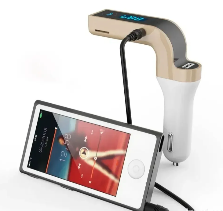 Auto transmiter 3u1 Bluetooth FM + handsfree + punjač 2.1A (AO-1)