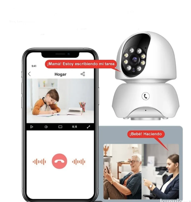 027 - Rotirajuća Unutrašnja PTZ WiFi IP Kamera 8MP (VN-1)