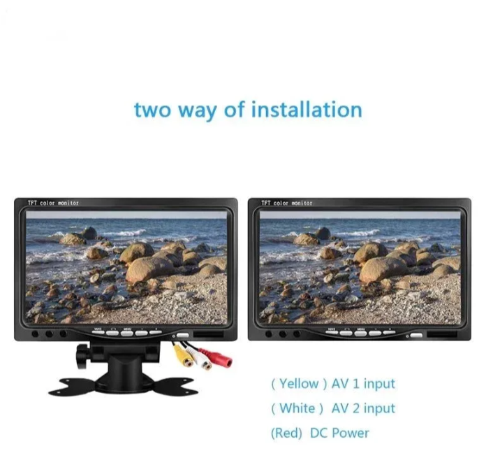 Monitor 7 inča LCD TFT sa HDMI i VGA ulazom (AO-1)