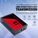 BT POE splitter 1 na 4 porta Gigabit — slika 3