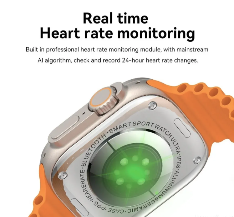 Ultra Y10 pametni sat 49 mm – veliki sportski smartwatch sa 4 narukvice