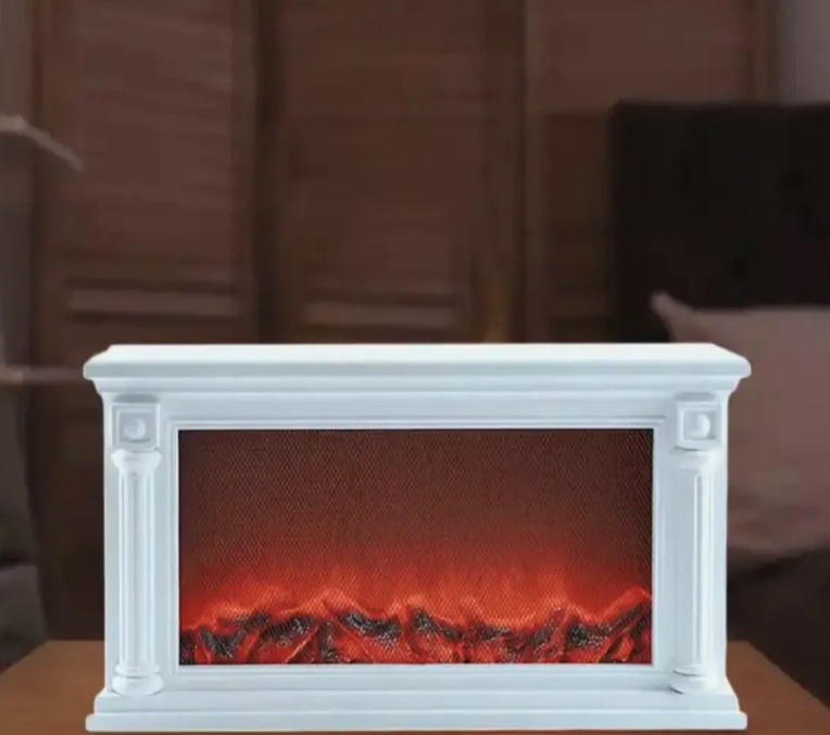 Svetleći kućni LED kamin crni imitacija plamena – Mali model 63x21cm (K-1)