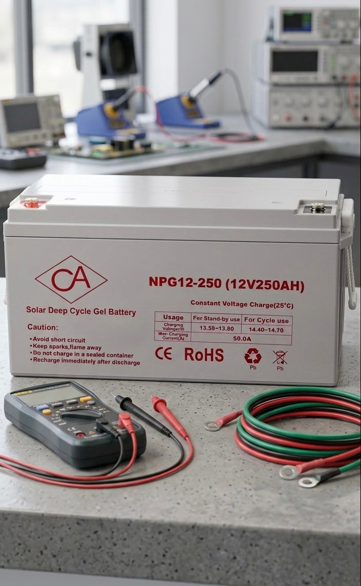 Solarni GEL akumulator 12V 250Ah NPG12-250 (P-1)