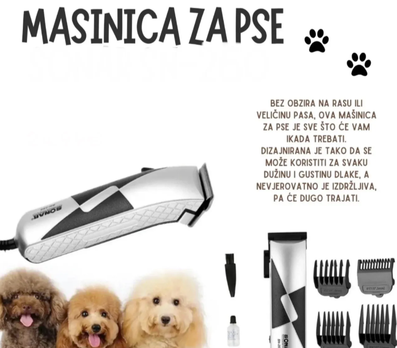 Mašinica za šišanje pasa 9W sa keramičkim noževima (TK-1)