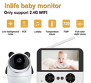 Bebi alarm - Kamera sa 4.3 HD Ekranom, PTZ Kontrolom i Termometrom — slika 4