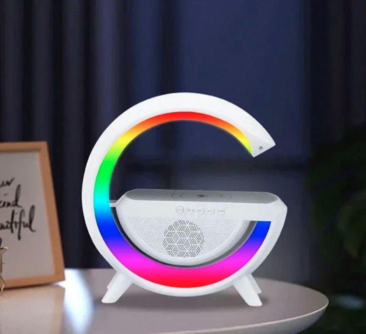 G lampa RGB – bežični punjač i Bluetooth zvučnik sa ambijentalnim svetlom (Z-1)