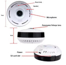 Mini Wi-Fi kamera 360° 3 MP — slika 4