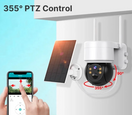 Solarna PTZ Wi-Fi IP kamera 10 MP — slika 4
