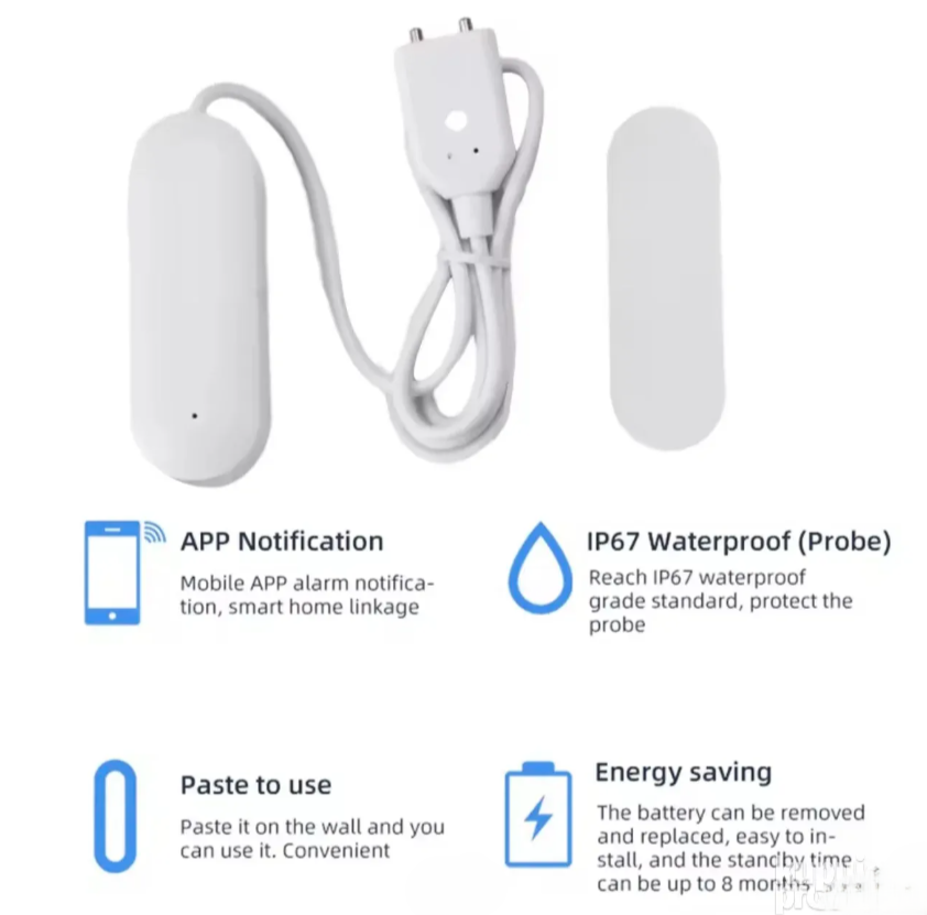 WiFi detektor curenja vode Tuya (A-1)