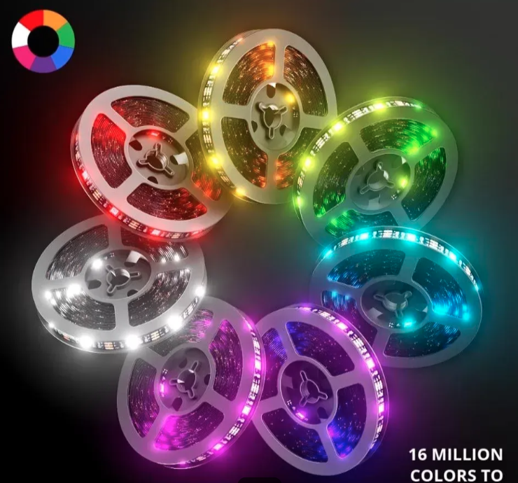 Vodootporna RGB LED traka 10m sa daljinskim upravljačem (LT-1)