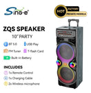 Veliki Bluetooth karaoke zvučnik Sing-e JQS9033 60 W — slika 4