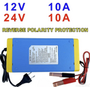 Punjač akumulatora 12 V/24 V 10A sa displejom — slika 4