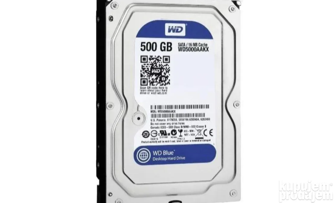 Western Digital Blue 500GB 3.5″ SATA III hard disk (VN-1)