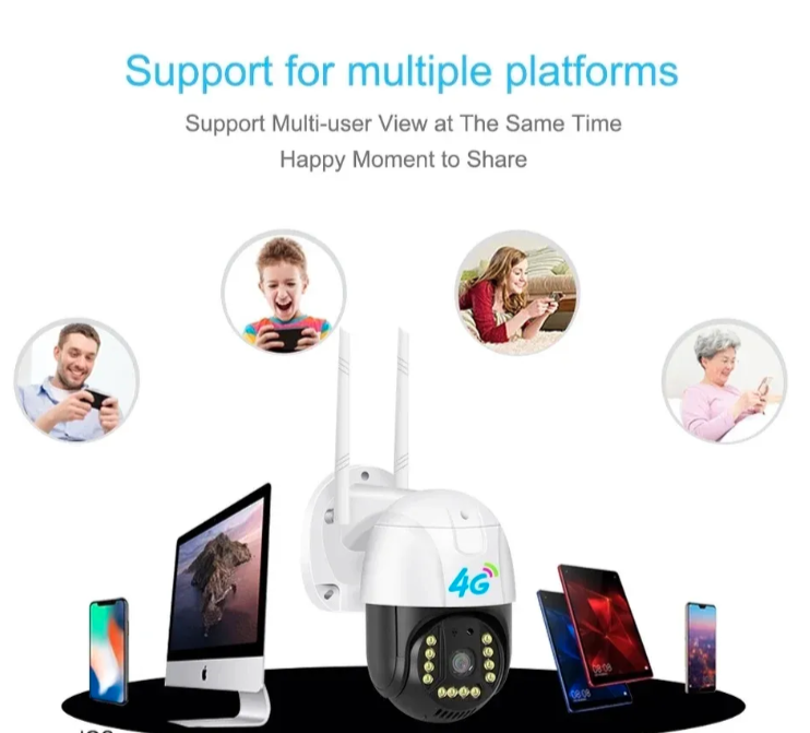 036 - 4G IP PTZ Spoljna Kamera 1080p Bez WiFi Interneta (VN-2)
