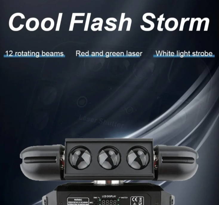 Laser strob RGB Moving Head 150W za diskoteke (RK-1)