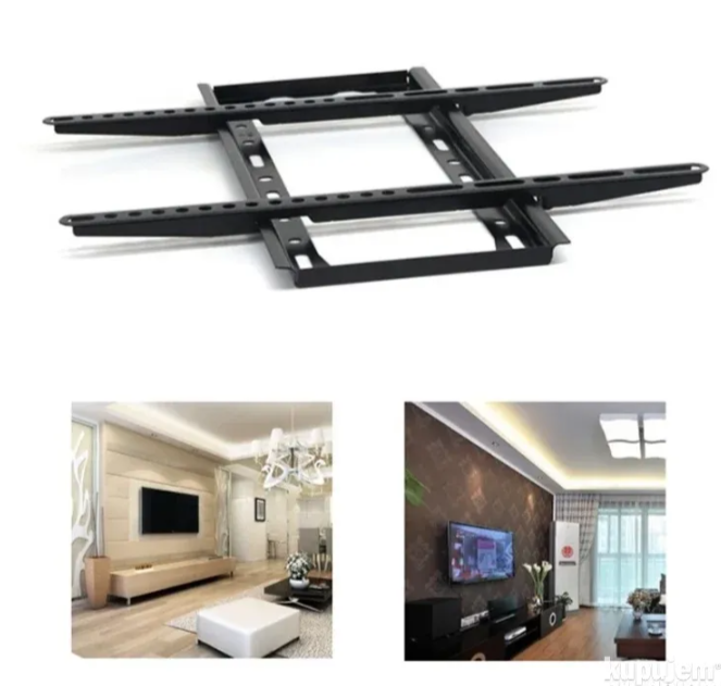 TV oprema - fiksni zidni nosač za TV 26"-55" do 50kg (O-1)
