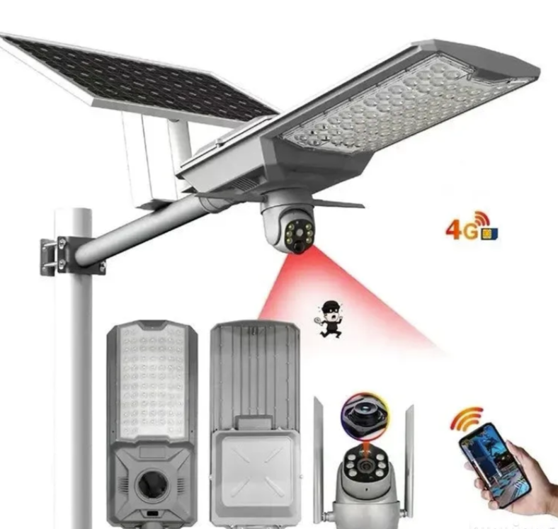 059 - Solarna 4G PTZ kamera sa LED reflektorom 600W (VN-3)