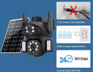 Solarna 4G Wi-Fi PTZ kamera X7 — slika 4