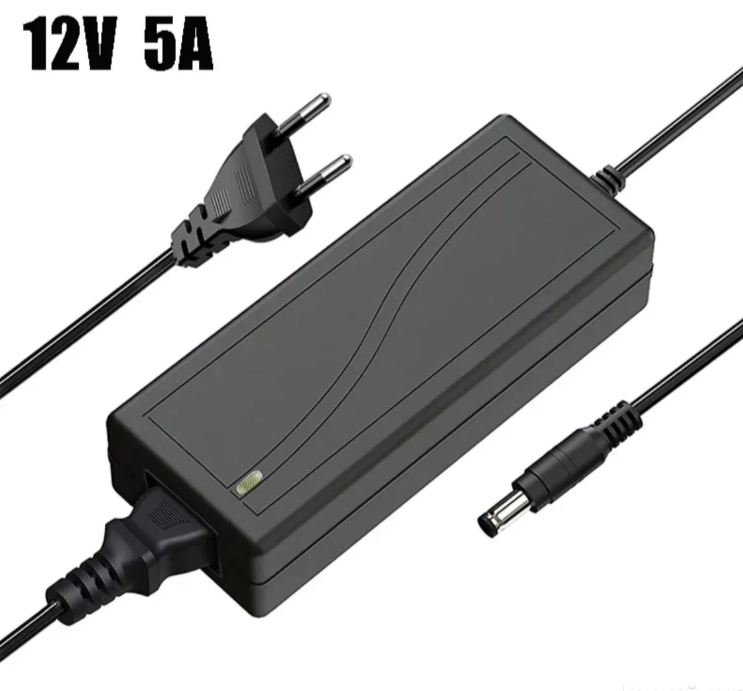 Ispravljač 12V 5A sa konektorom 5.5 x 2.1-2.2 (NP-1)