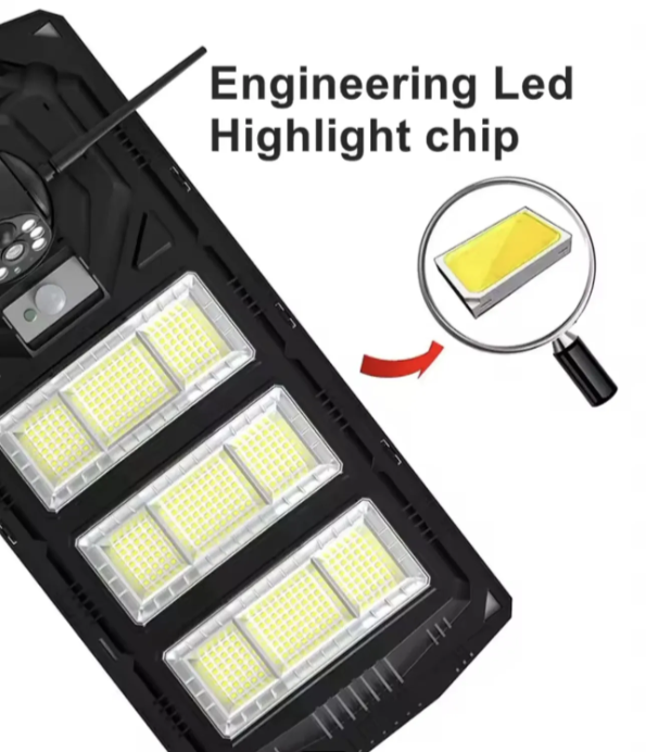 057 - Solarna 4G SIM PTZ Kamera sa LED Reflektorom 450W (VN-3)