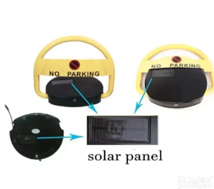 Solarna punjiva parking barijera na daljinski