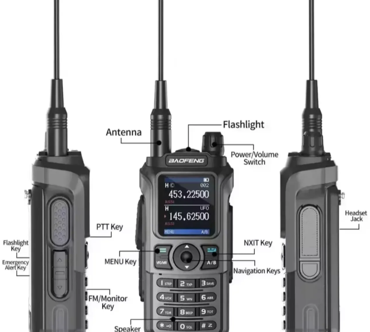 Baofeng UV-21 PRO V2 35W dual band radio stanica (RS-1)