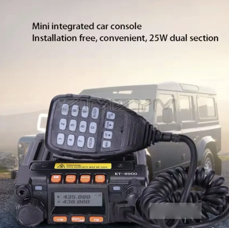 Mobilna radio stanica VHF/UHF 25W za vozila (RS-1)