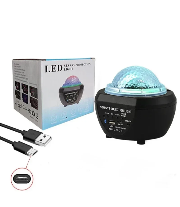 Bluetooth RGB zvučnik sa zvezdanim projektorom (Z-1)