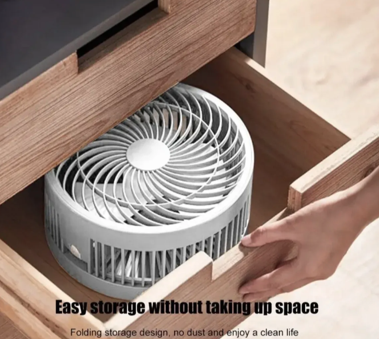 USB teleskopski ventilator sa punjivom baterijom (K-1)