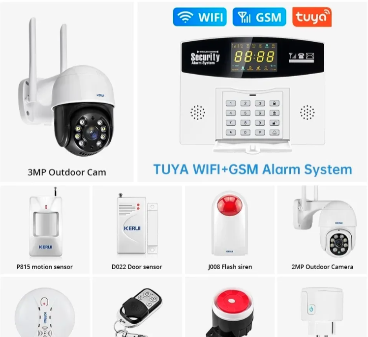 Tuya WiFi GSM alarm sa SIM modulom i aplikacijom (A-1)