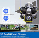 5u1 PTZ Wi-Fi IP kamera 360° 8x zoom — slika 4