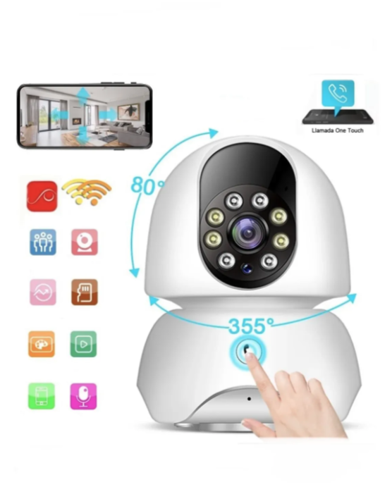 027 - Rotirajuća Unutrašnja PTZ WiFi IP Kamera 8MP (VN-1)