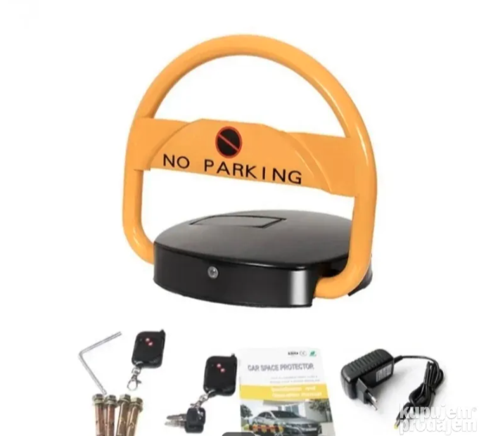 Solarna punjiva parking barijera na daljinski